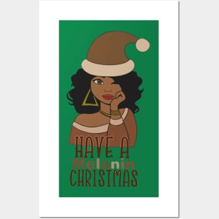 Have A Melanin Christmas Posters and Art